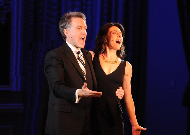 male and female singing a musical theater duet